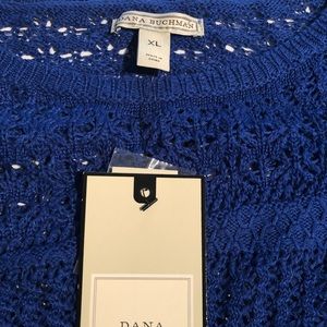 Dana Buchman Sweaters - DANA BUCKMAN SURF BLUE SWEATER NWT‼️ Dana Buchman Sweaters - DANA BUCKMAN SURF BLUE SWEATER NWT‼️